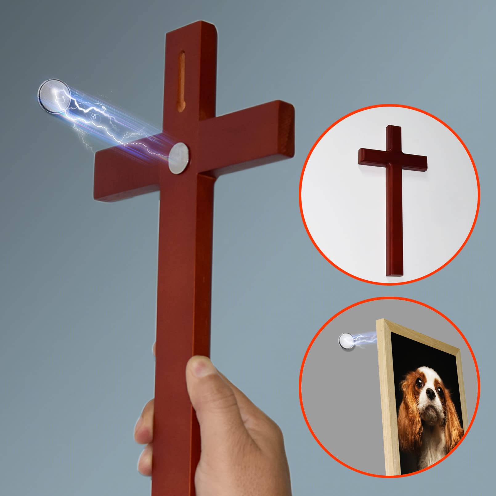 Mousike magnet and suction plate ensure doors stay closed