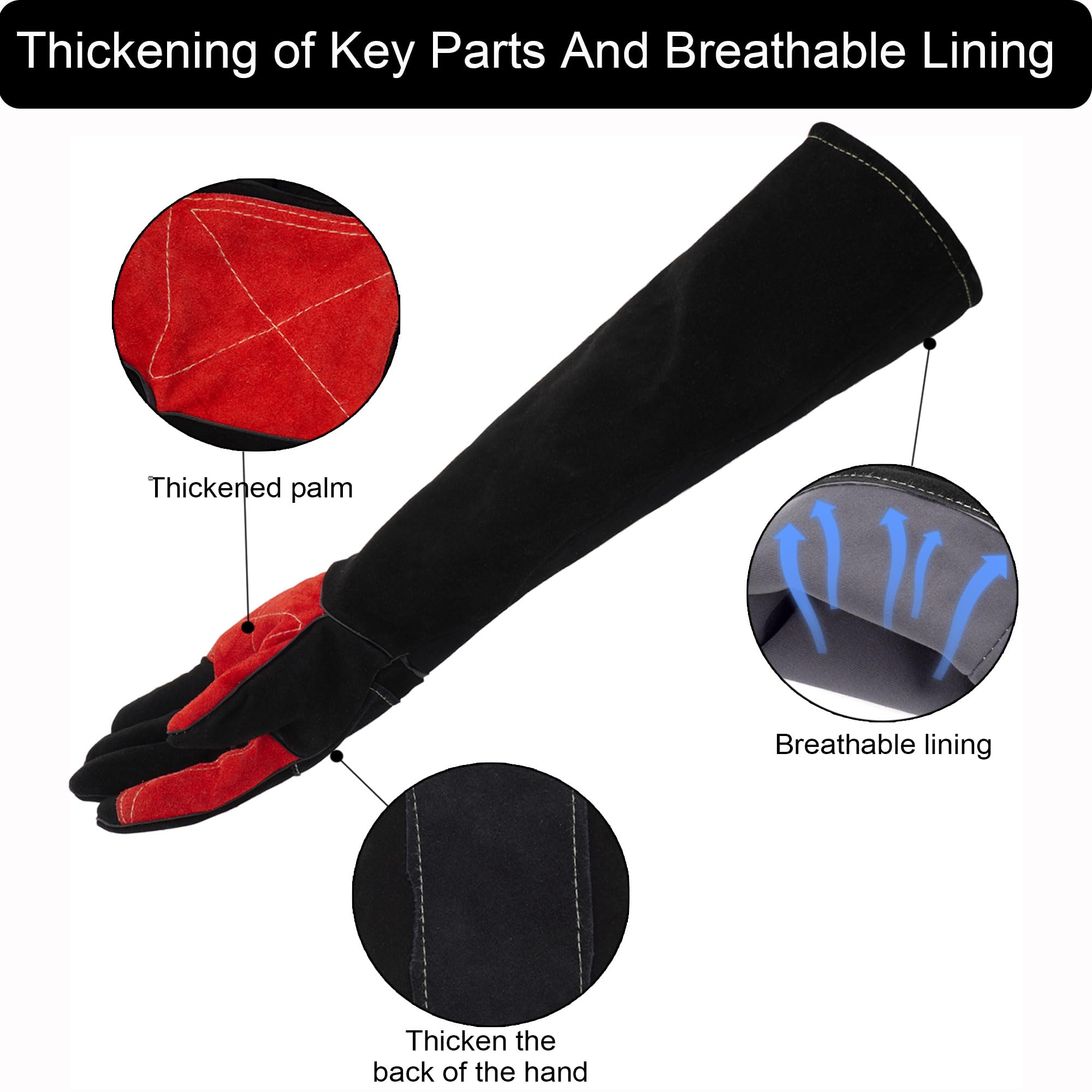 Kevlar-reinforced gloves deliver enhanced durability for tough metalwork.