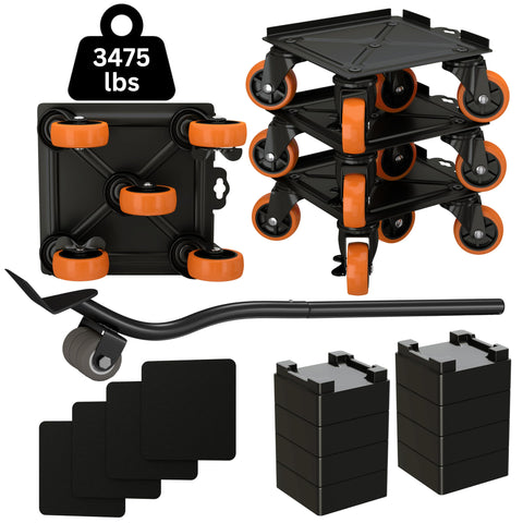 MouZie 3475lbs lifter jack for effortless heavy furniture lifting