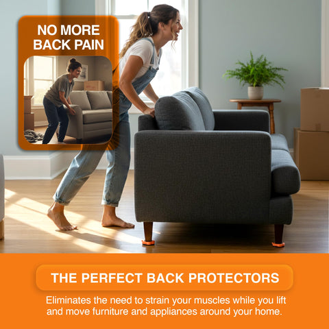 MouZie carpet-adapters-for-soft-carpet protectors provide safe movement without sinking.