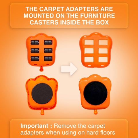 MouZie compact-durable-lifter stored neatly after use in a closet.