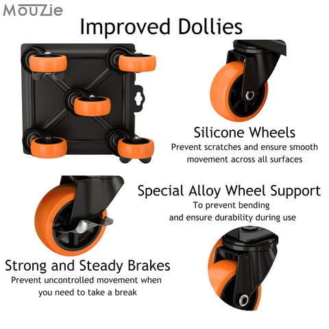 MouZie L-shaped edge aids control at furniture corners