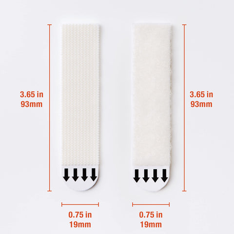MOVELYST adhesive close-up showing double-sided grip