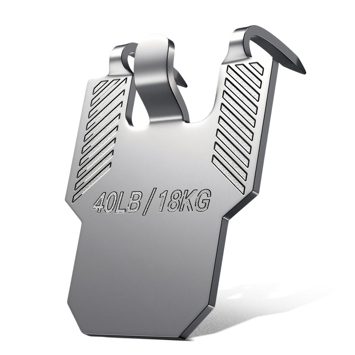 MOVELYST claw hanger on drywall demonstrating 40lb capacity for secure wall decor.