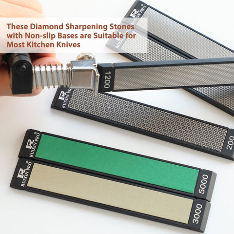 MOVIRON RUIXIN-PRO 3000 grit diamond stone for fine honing and mirror-like finish