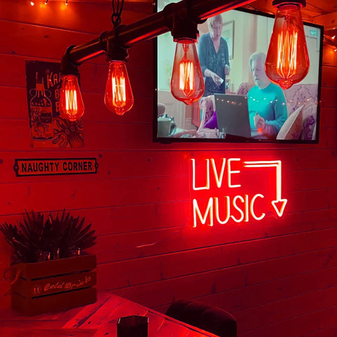 Moweek Acrylic Neon Sign for easy installation and durable display.