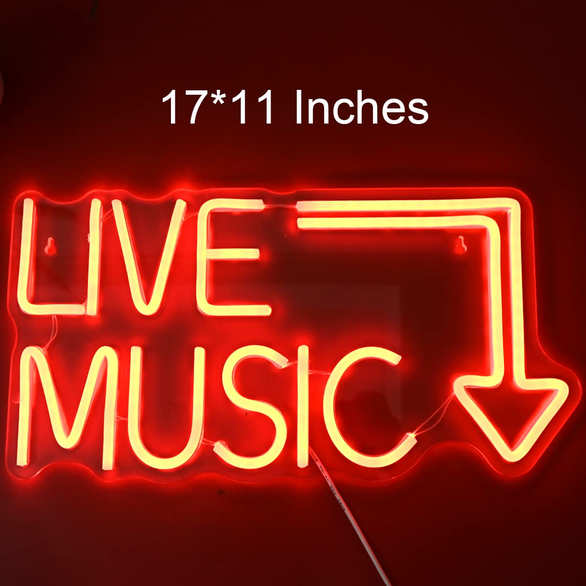 Moweek USB-Powered Neon Sign, quick setup and mounting.