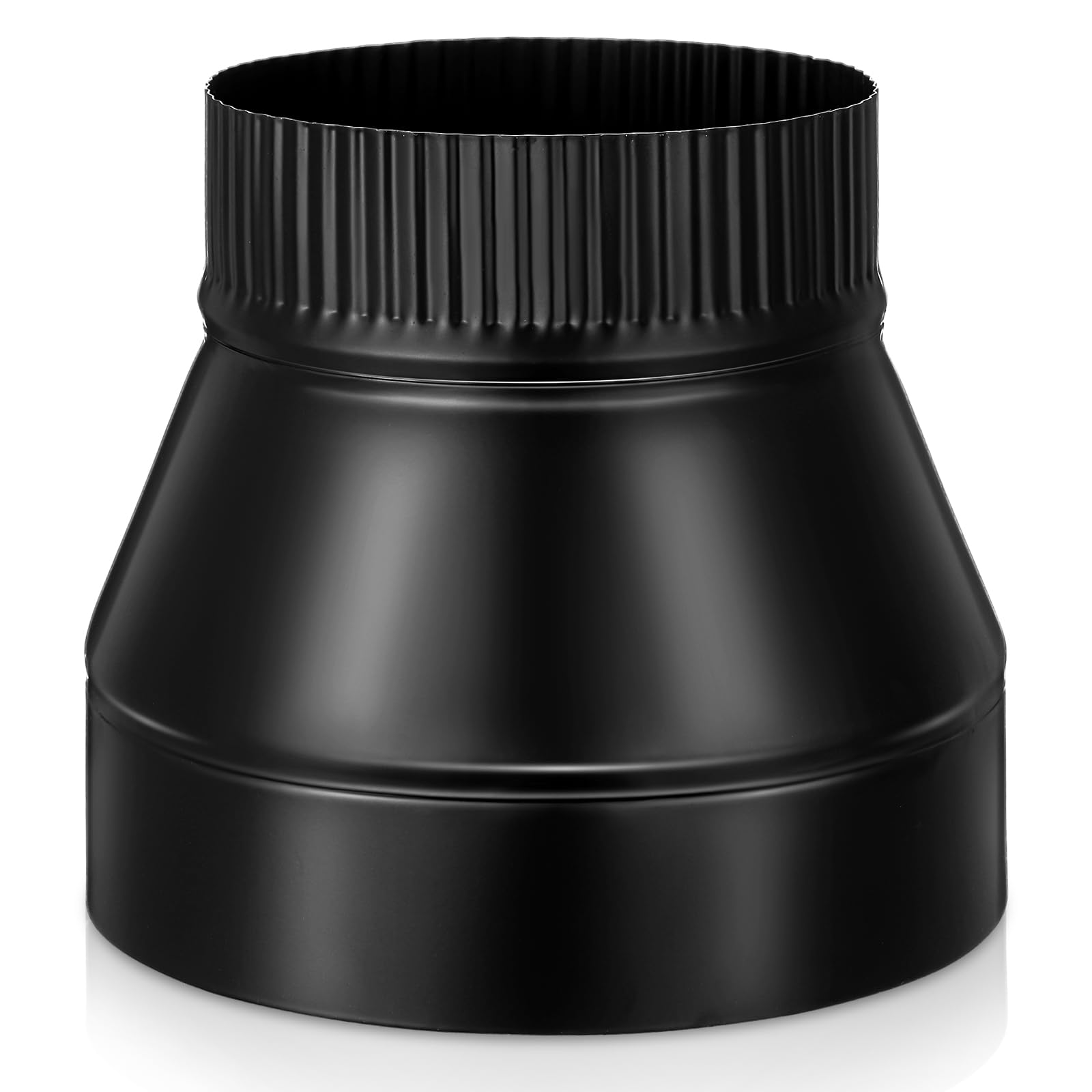 Moxweyeni 7 to 6 stove pipe reducer for seamless chimney connection