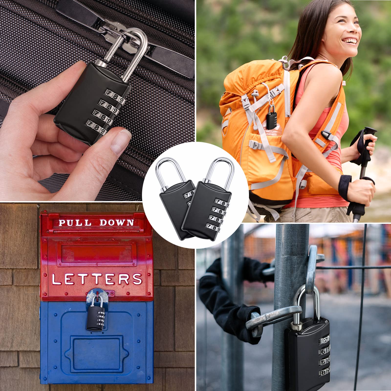 Moxweyeni portable lock on gym locker demonstrates convenient security