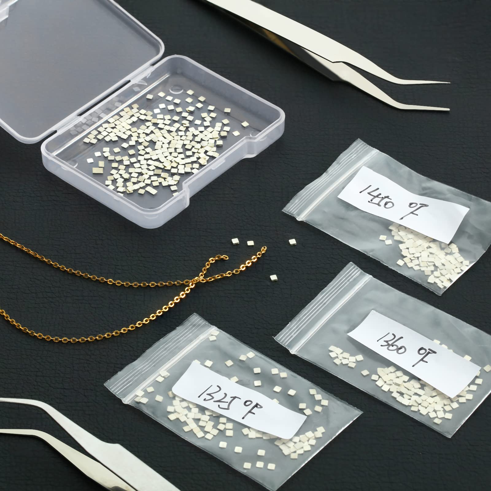 Moxweyeni bright silver finish creates clean, professional-looking bonds.