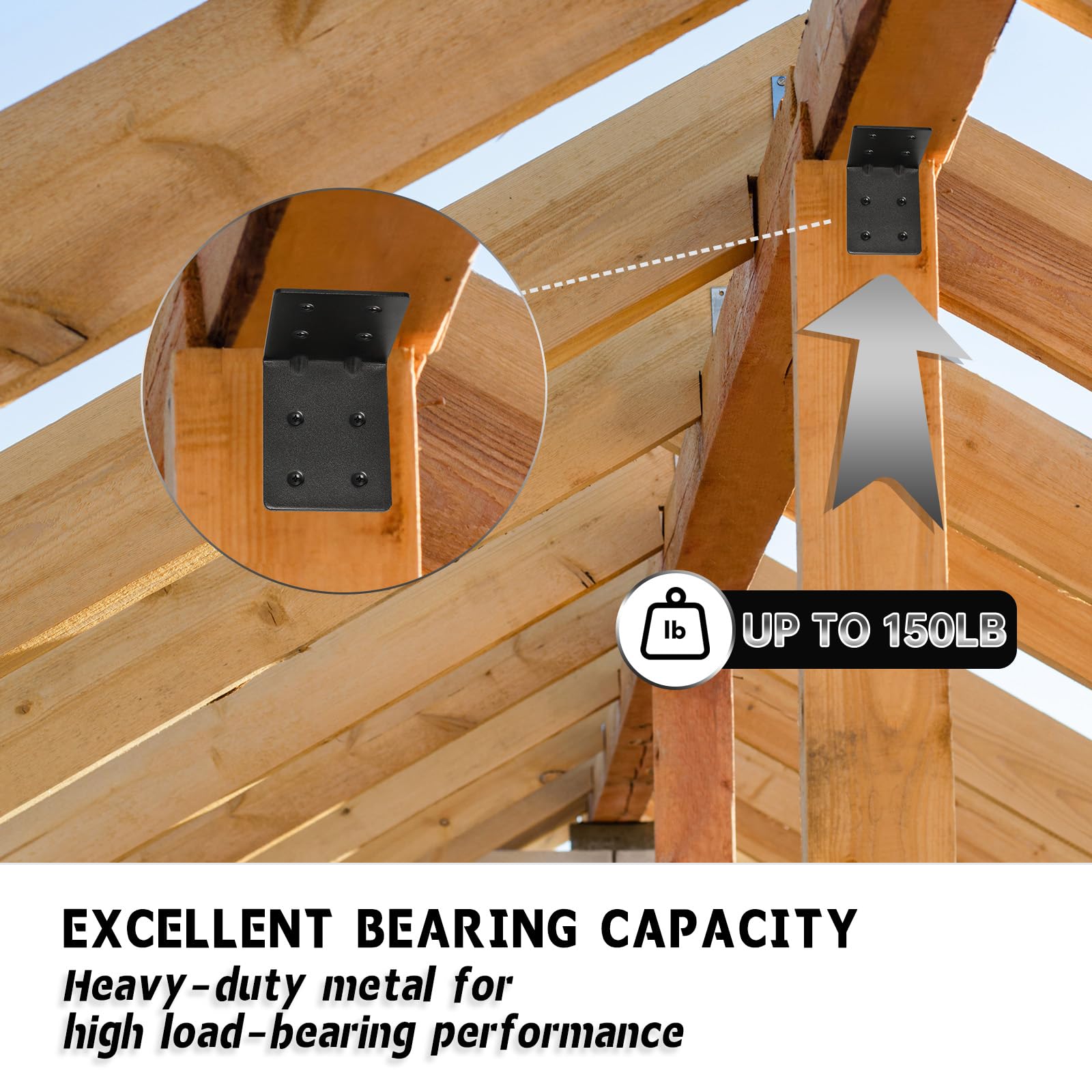 MOZCORN wall-mounted shelf support ideal for tight spaces.