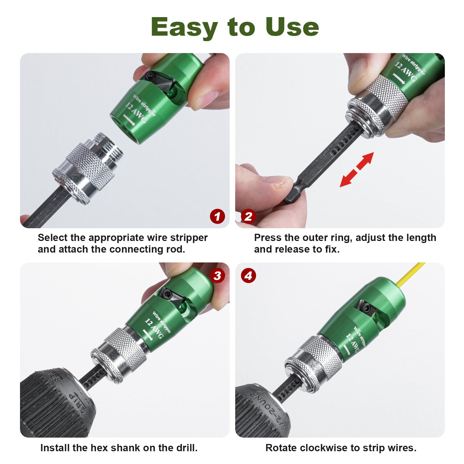 Mozeyerh compact tool set with box and instruction manual