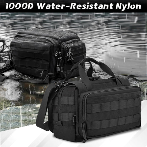 MOZETO Velcro open top pockets offer rapid access to blades.