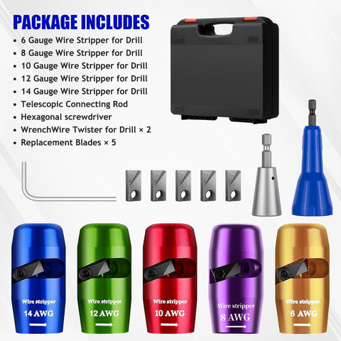 Mozeyerh compact storage box and blades included for easy transport.