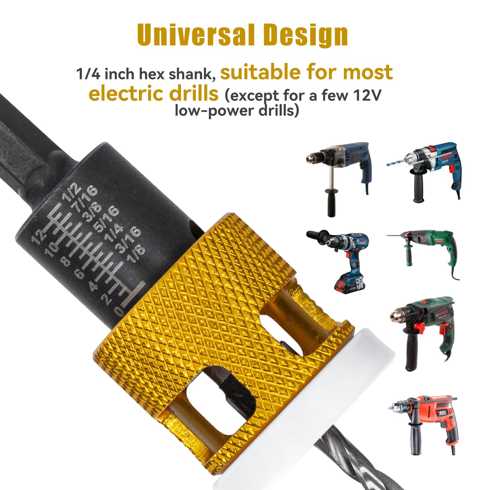 Mozeyerh drill bit 3/16 for precise countersinks and edges.
