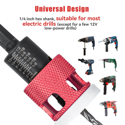 Mozeyerh wood and plastic compatibility supports versatile projects.