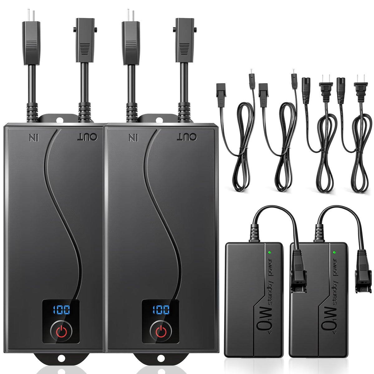 Mozzoom battery pack for recliner with 2-pin connector powering your sofa smoothly