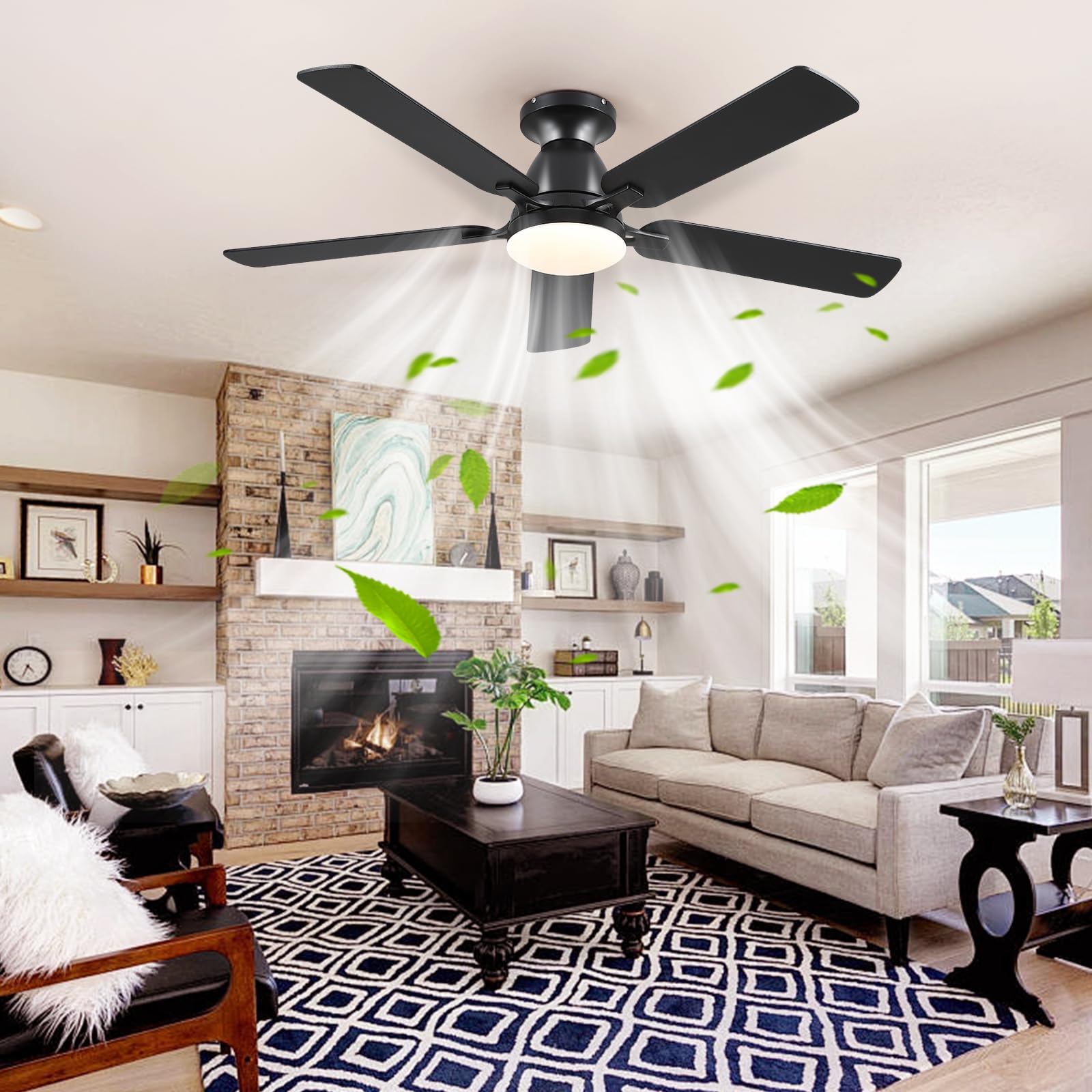 Mpayel black finish adds modern style and durability to interiors