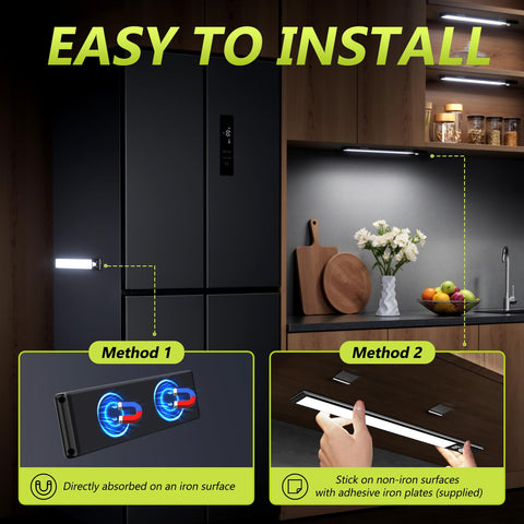 Mpotmiy magnetic mount plates enable easy repositioning and charging