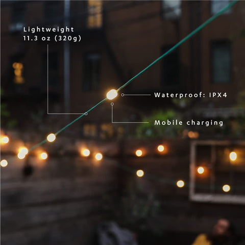 MPOWERD Luci delivers up to 20 hours of warm light.