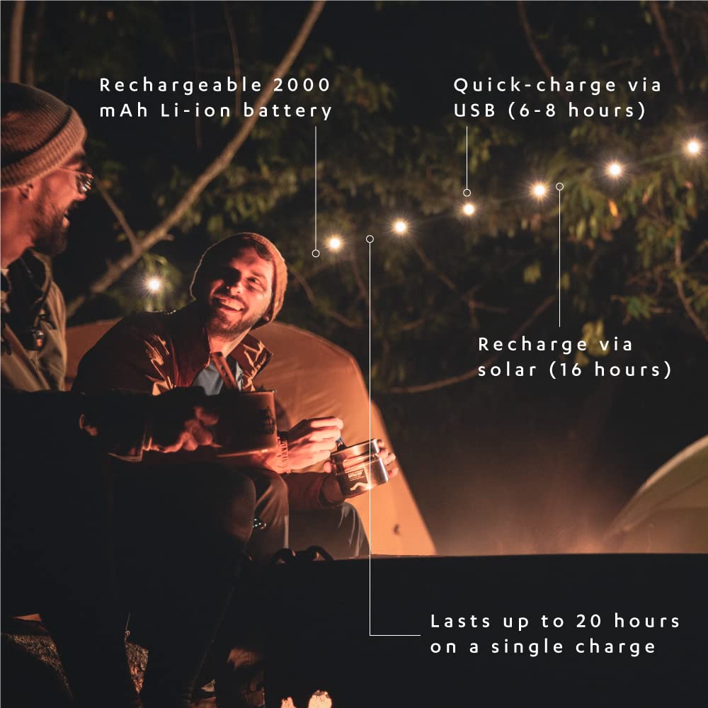 MPOWERD Luci base unit is compact and portable for travel.
