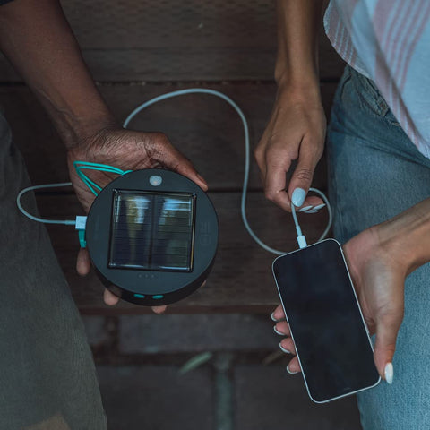 MPOWERD Luci provides 100 lumens across 18 feet of cord.