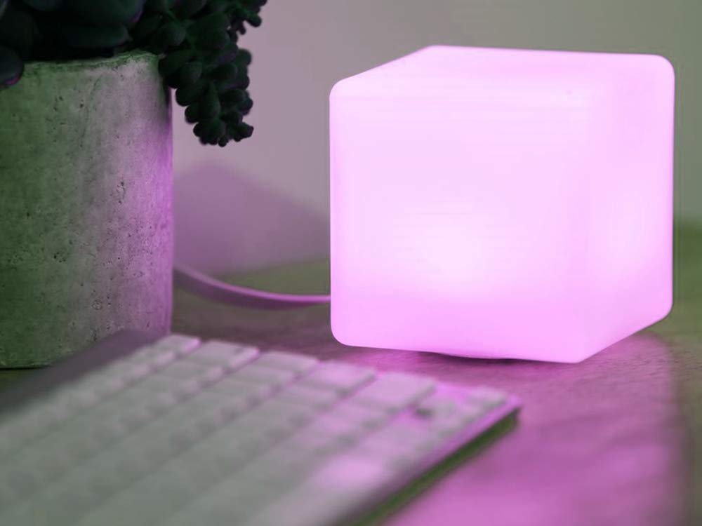 Mr.Go offers four light-changing effects to customize ambiance.