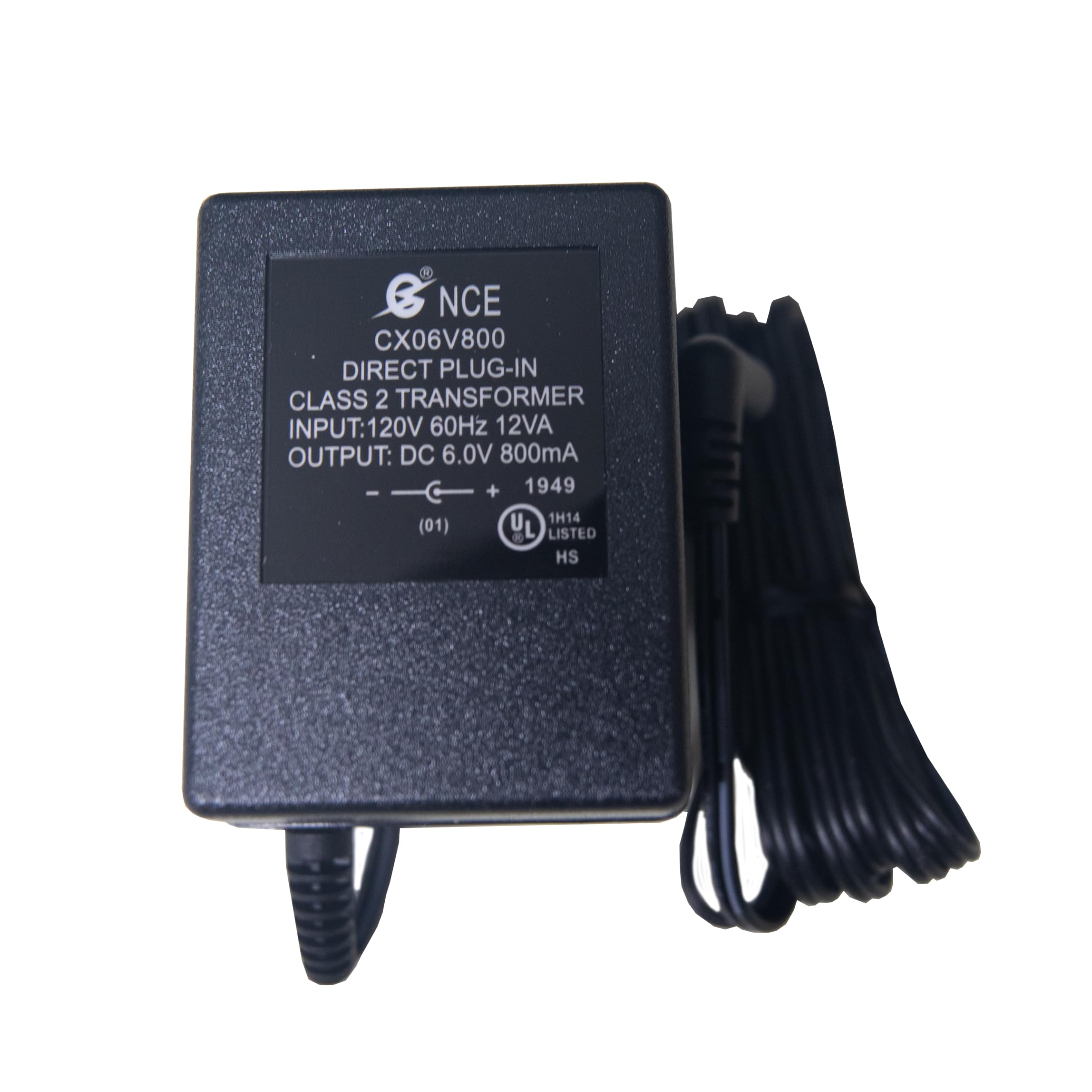 Mr. Heater 6V power adapter ready at outlet for easy use.