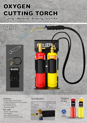 MR. TORCH BLUEFIRE rack and lighter accessories keep your workspace organized