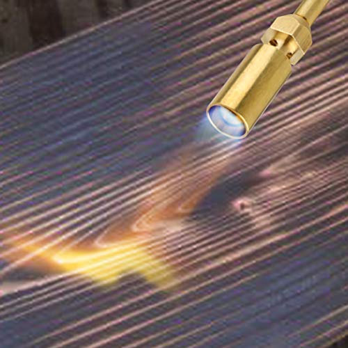MR. TORCH Bluefire pencil flame nozzle delivering sharp, controllable heat for detailed tasks