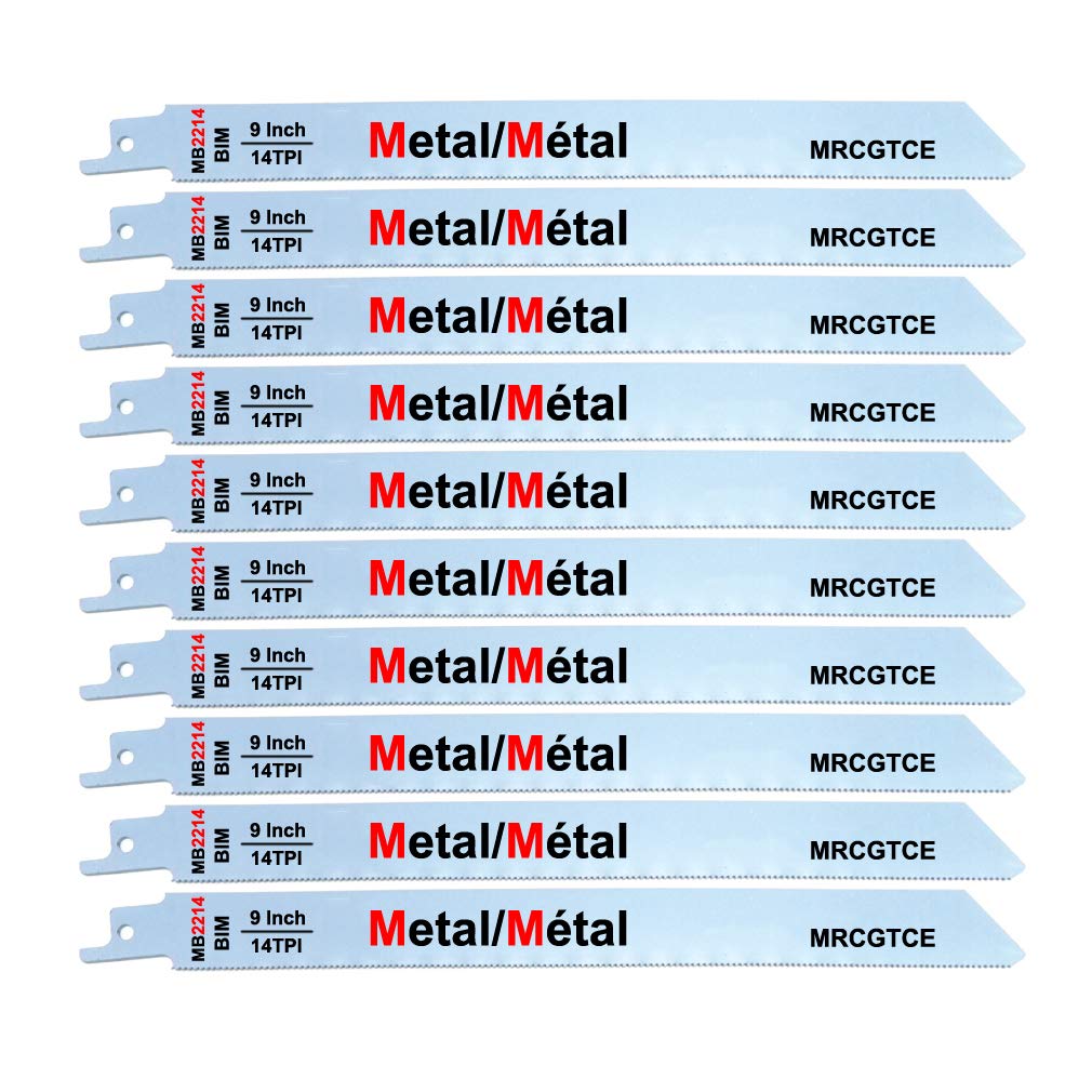 MRCGTCE 9-inch metal cutting blade pack for durable straight cuts