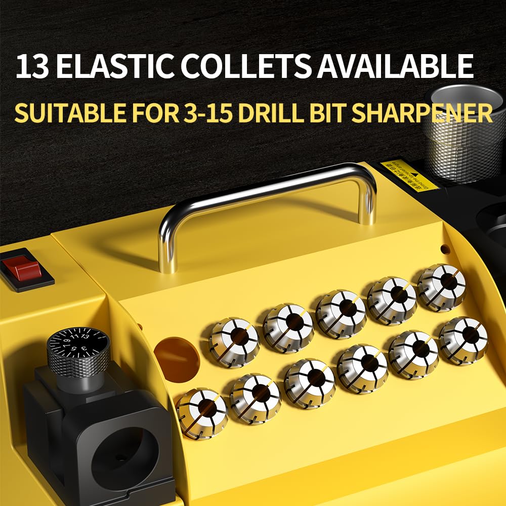 MRCM MR-13A showing 13 collets for various bit sizes