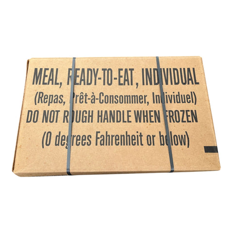 MRE 24 meals A and B collection ready for expeditions and group camping