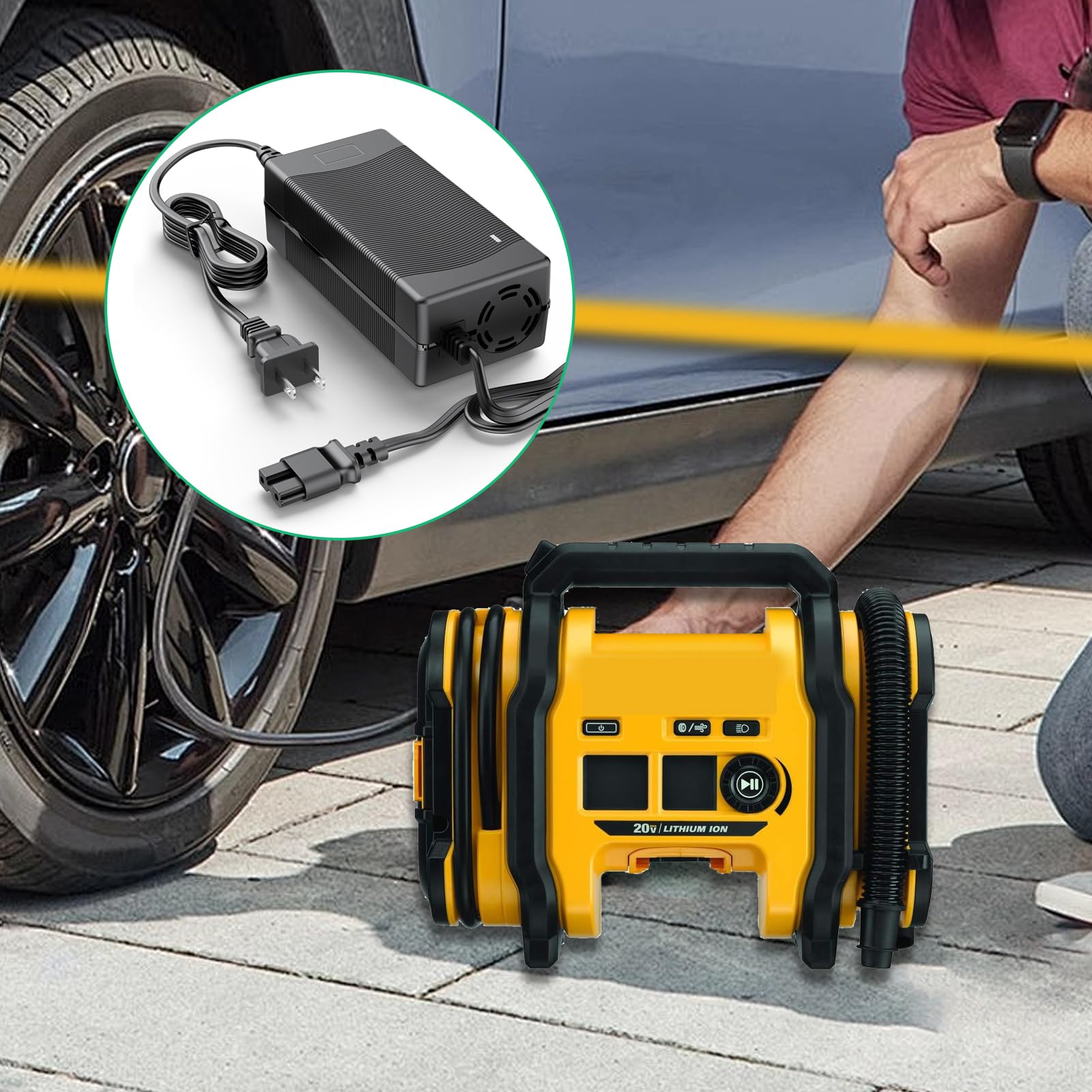 Mrgru N557514 compact design suits 100-240V use internationally.