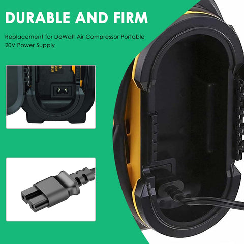 Mrgru N557514 in-use with DeWalt inflator demonstrates quick setup.
