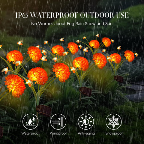 MRHEPHAESTUS outdoor decor installation along a path for instant atmosphere.