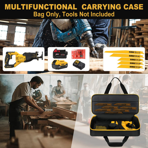 MRINCA case keeps accessories protected and ready for quick blade changes.