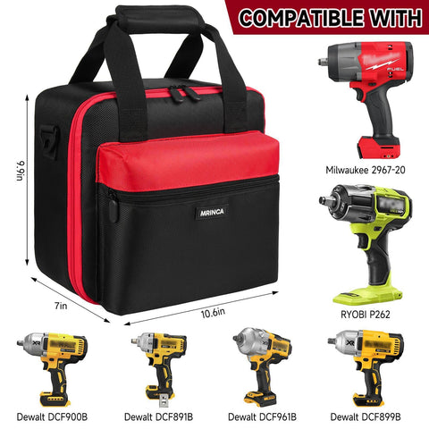 MRINCA case interior dividers facilitate customizable layouts for wrenches and batteries