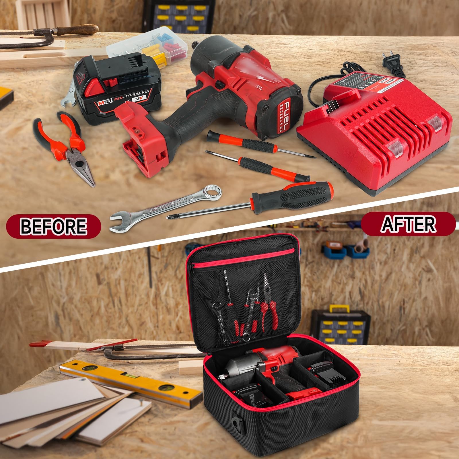 MRINCA case protective lining absorbs shocks and guards tools against dust