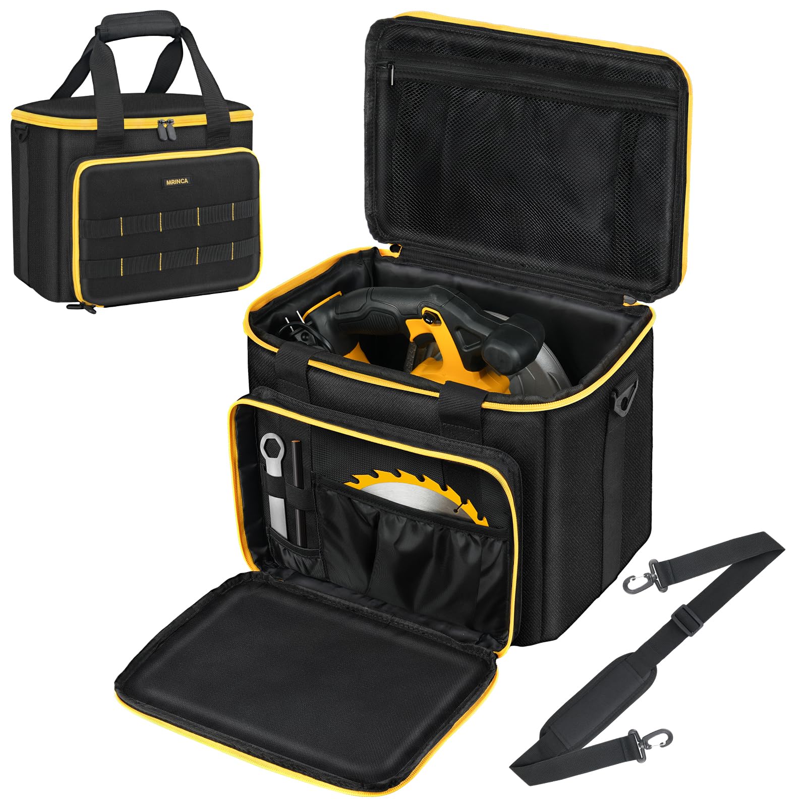 MRINCA tool bag exterior shows durable material for rugged job sites