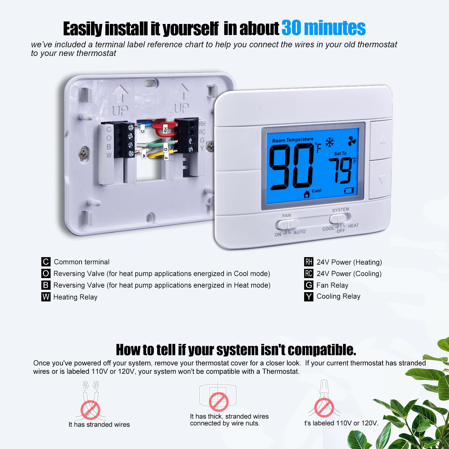 Mroinge temperature calibration aligns readings with actual room temperature.