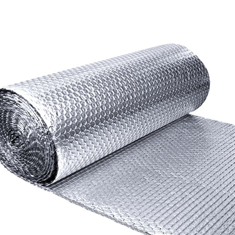 MRPAPA double-reflective insulation foil covers windows to reduce heat transfer.