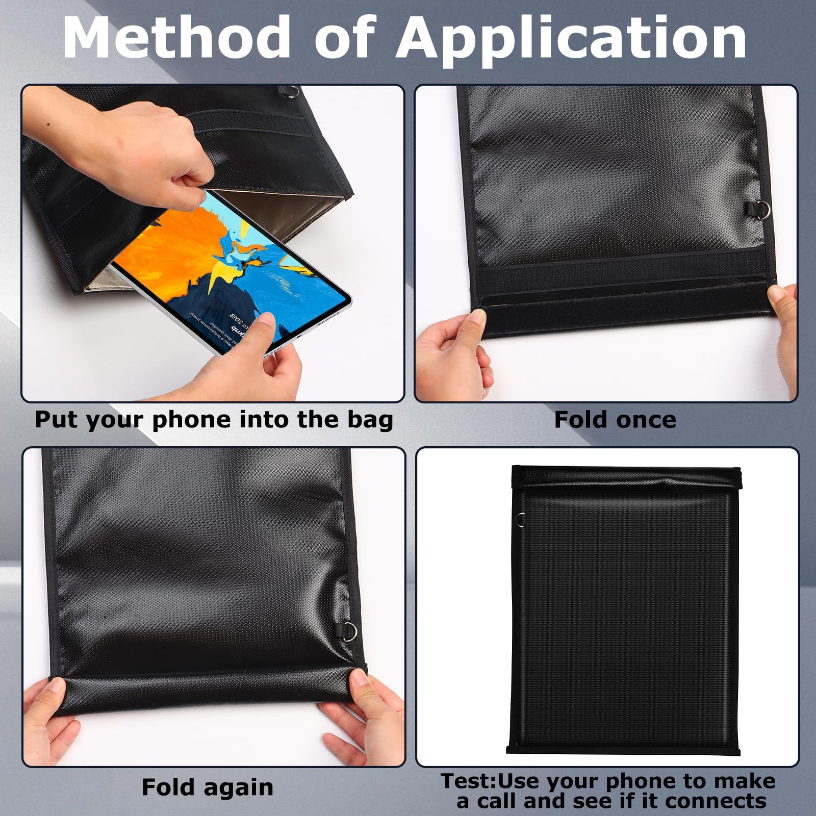 MRRCYUR RFID keyfob bag protects car keys from remote access.