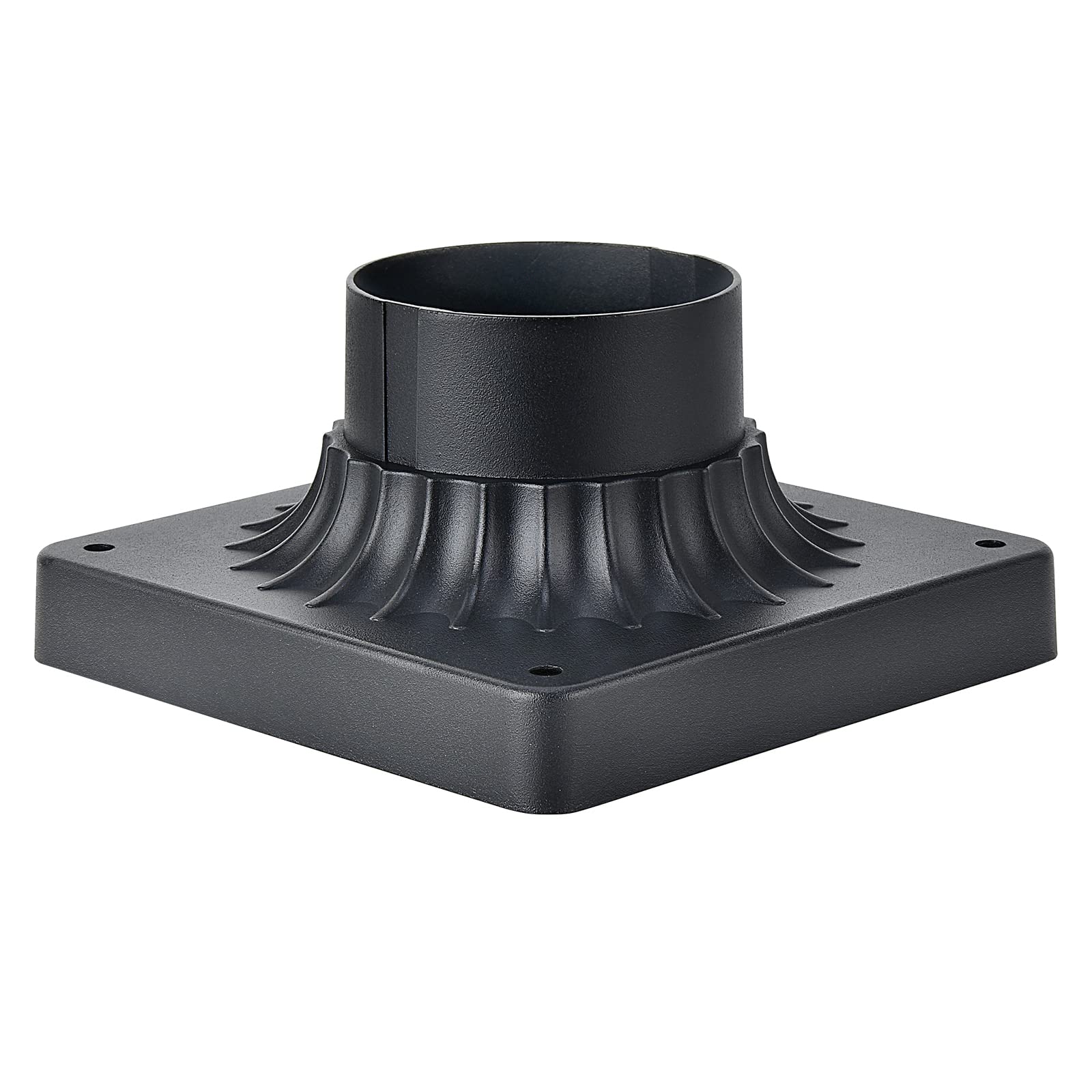 MrSconce mount dimensions showing 3-inch top surface for post lights.