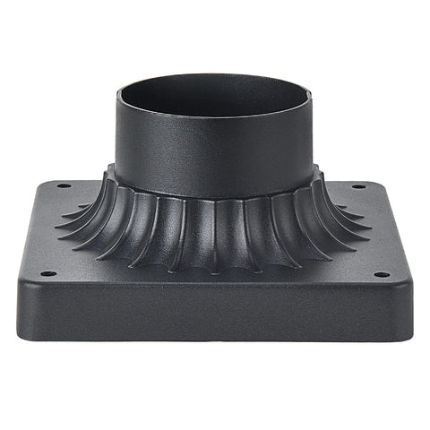 MrSconce pier mount base with hardware included for quick outdoor installation.