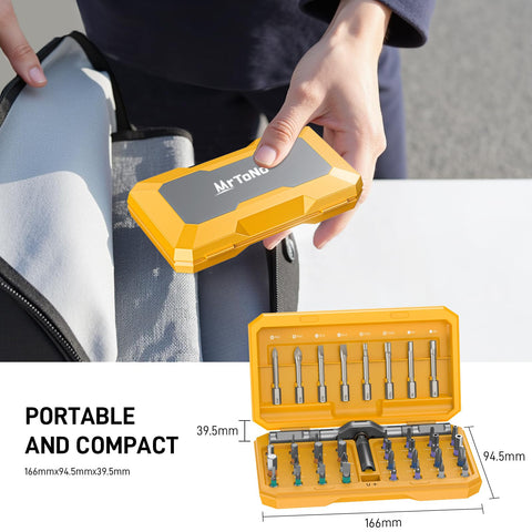 MrToNo stylish yellow design adds flair to your toolkit.
