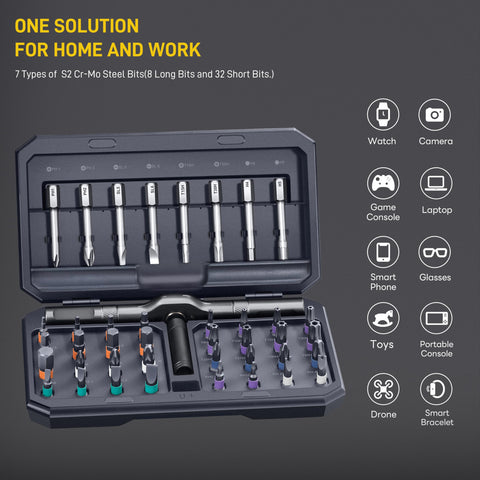 MrToNo stylish 42-in-1 set makes a practical gift for DIY enthusiasts.