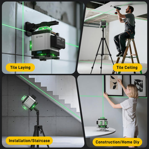 MrToNo extendable tripod and wall bracket support stable placement.