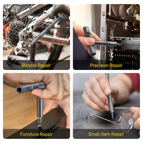 MrToNo built-in magnetization chamber recharges screw grip for reliability.
