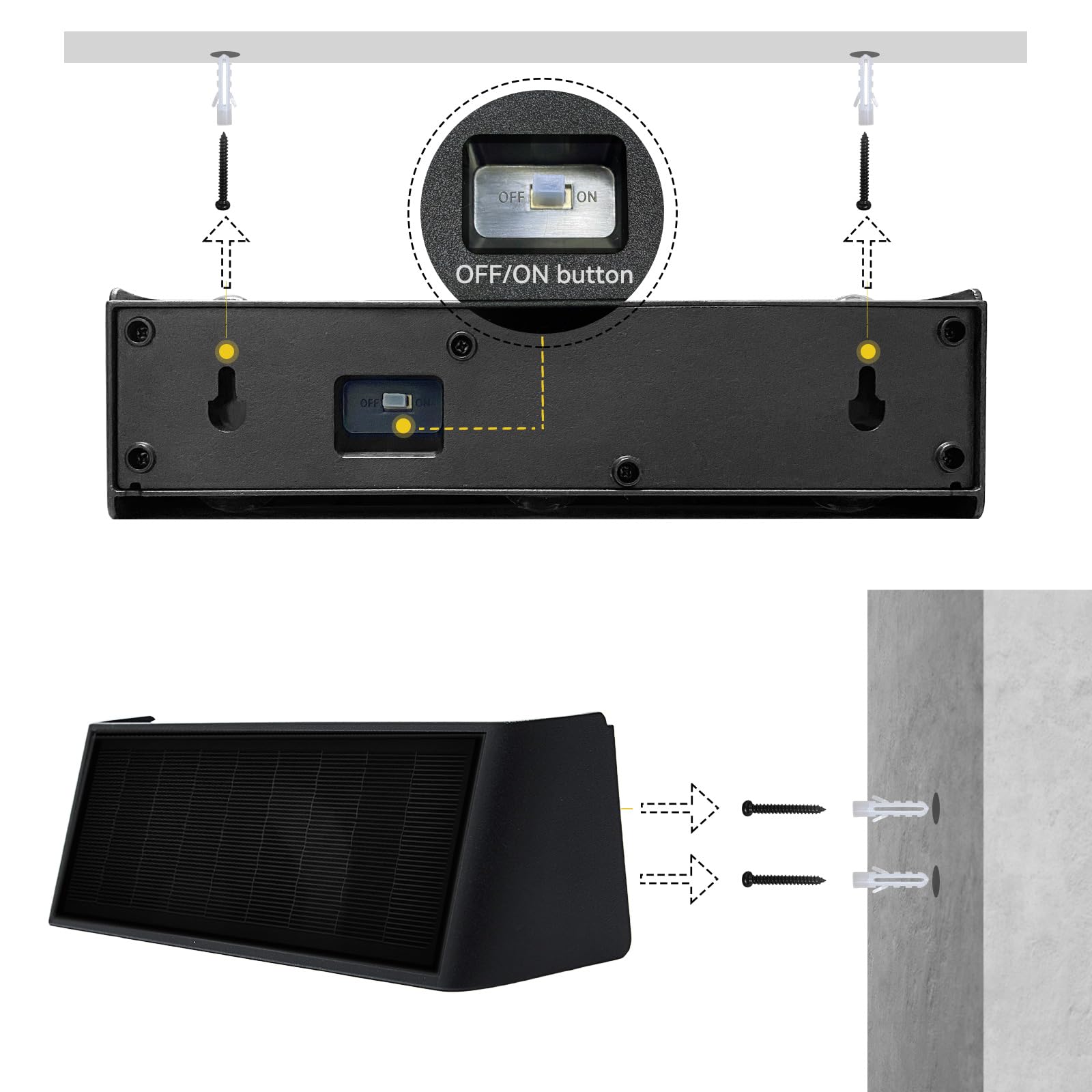 Mrzxy dusk to dawn sensor enables automatic nightly lighting convenience.